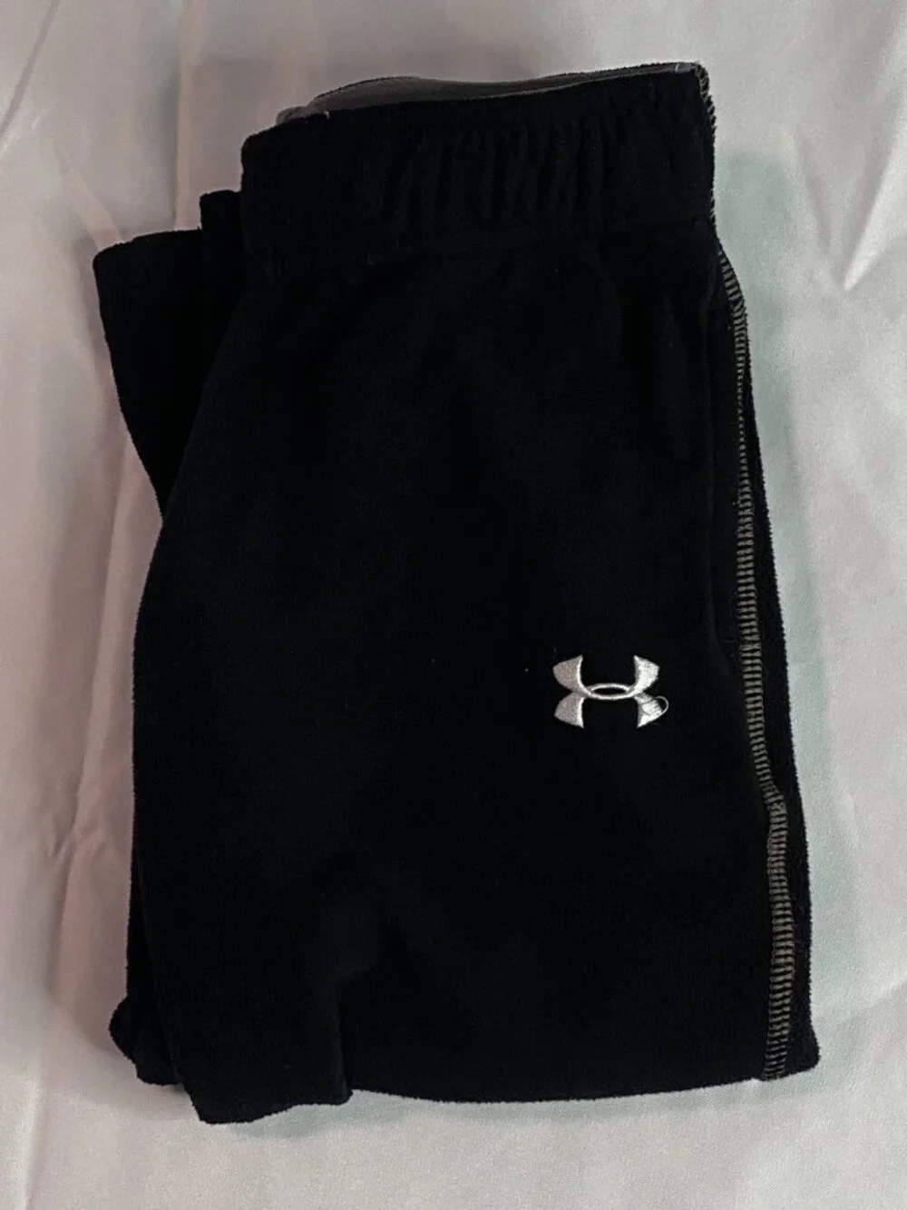 Under Armour Boys Black Fleece Sweatpants 2T